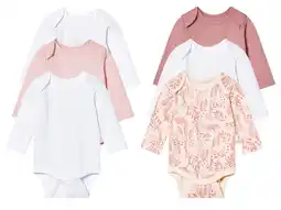 Lidl lupilu 3 baby rompers aanbieding