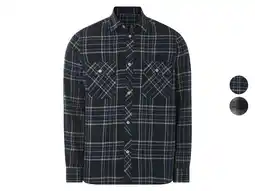 Lidl LIVERGY Flanellen heren overhemd aanbieding