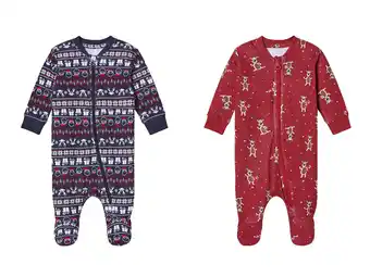 Lidl lupilu Baby slaapzak met kerstprint aanbieding