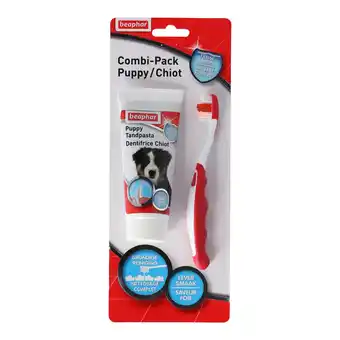 Van Cranenbroek Tandpasta & borstel combipack puppy Beaphar aanbieding