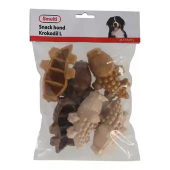 Van Cranenbroek Snack hond krokodil L 6st aanbieding