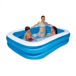 Van Cranenbroek Zwembad Family Pool 211x132x46cm Bestway aanbieding