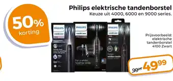 Trekpleister Philips elektrische tandenborstel aanbieding