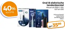 Trekpleister Oral-B elektrische tandenborstel aanbieding