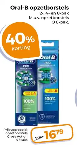 Trekpleister Oral-B opzetborstels aanbieding