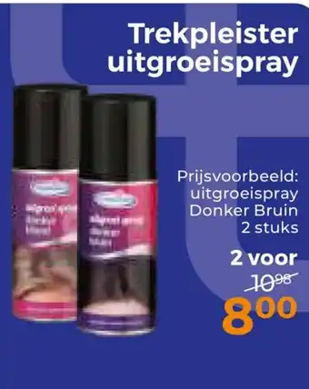 Trekpleister Trekpleister uitgroeispray aanbieding