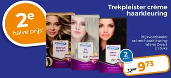 Trekpleister Trekpleister crème haarkleuring aanbieding