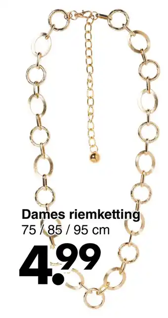 Wibra Dames riemketting aanbieding