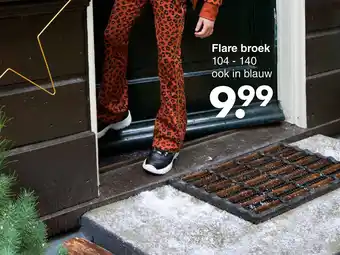 Wibra Flare broek aanbieding