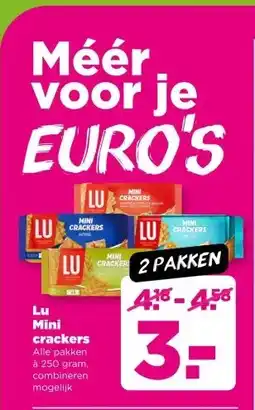 PLUS Lu Mini crackers aanbieding