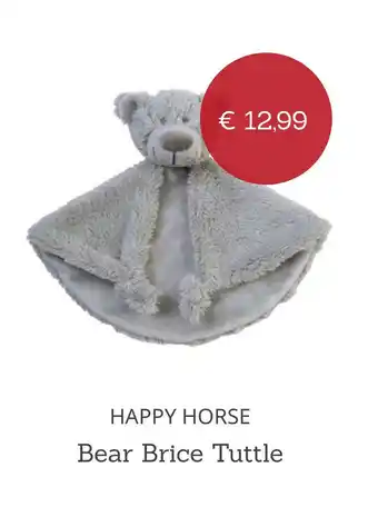 Baby Plus HAPPY HORSE Bear Brice Tuttle aanbieding