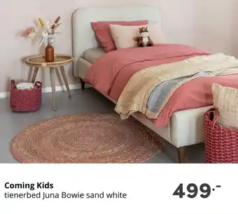 Baby & Tiener Coming Kids tienerbed Juna Bowie sand white aanbieding