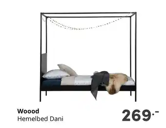 Baby & Tiener Woood Hemelbed Dani aanbieding