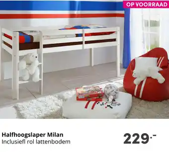 Baby & Tiener Halfhoogslaper Milan aanbieding