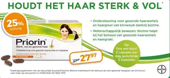 Trekpleister Priorin aanbieding