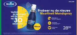 Trekpleister Nicotinell Mondspray aanbieding