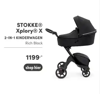 Baby & Tiener Stokke® R Xplory® X 2-In-1 Kinderwagen aanbieding