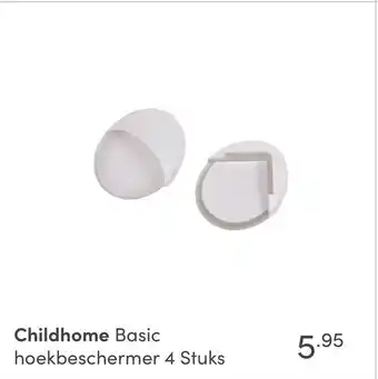 Baby & Tiener Childhome Basic hoekbeschermer 4 Stuks aanbieding