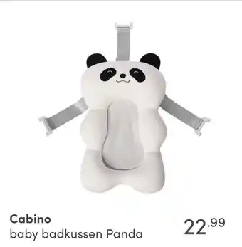 Baby & Tiener Cabino baby badkussen Panda aanbieding