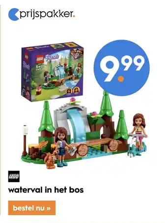 Blokker Lego waterval in het bos aanbieding