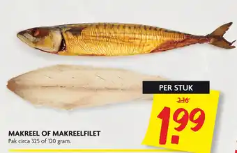 Dekamarkt Makreel Of Makreelfilet aanbieding