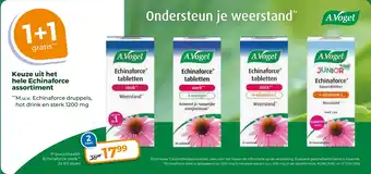 Trekpleister A.Vogel Echinaforce sterk aanbieding