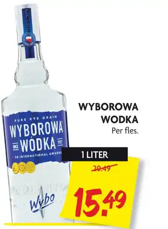 Dekamarkt Wyborowa Wodka aanbieding