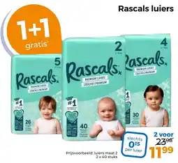 Trekpleister Rascals luiers aanbieding