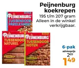 Trekpleister Peijnenburg koekrepen aanbieding