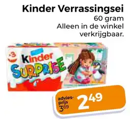 Trekpleister Kinder Verrassingsei aanbieding