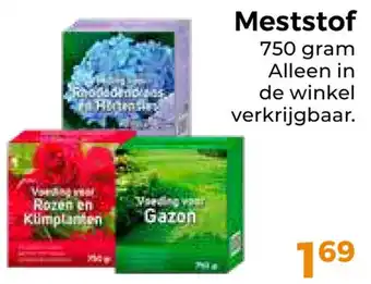 Trekpleister Meststof aanbieding