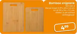 Trekpleister Bamboe snijplank aanbieding