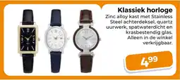 Trekpleister Klassiek horloge aanbieding