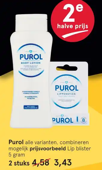 Etos Purol aanbieding