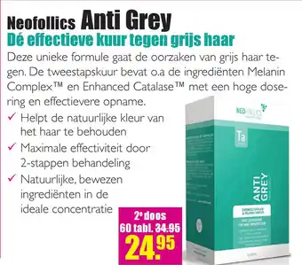 Gezond & Wel Neofollics Anti Grey aanbieding