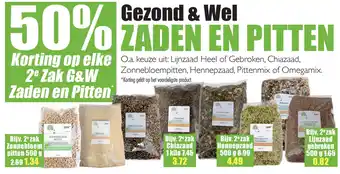 Gezond & Wel Gezond & Wel Zaden En Pitten aanbieding