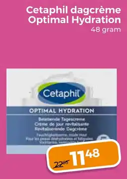 Trekpleister Cetaphil dagcrème Optimal Hydration aanbieding