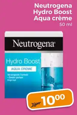 Trekpleister Neutrogena Hydro Boost Aqua crème aanbieding