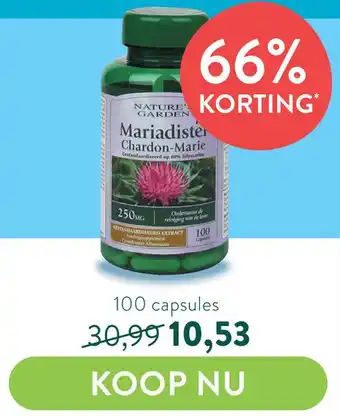 Holland & Barrett Nature Garden Mariadister aanbieding