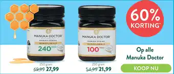 Holland & Barrett Op alle Manuka Doctor aanbieding