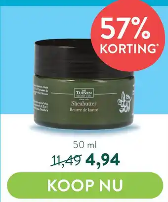 Holland & Barrett De Tuinen Sheabutter aanbieding