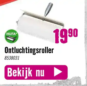 Hornbach Ontluchtingsroller aanbieding