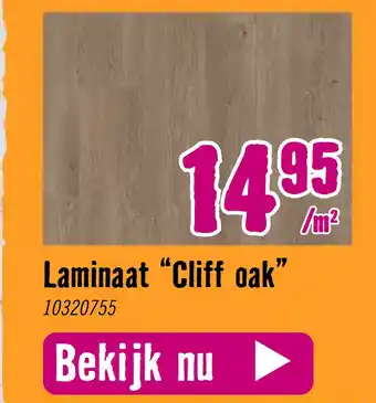 Hornbach Laminaat "Cliff oak" 19 aanbieding