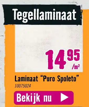 Hornbach Laminaat “Puro Spoleto" 19 aanbieding