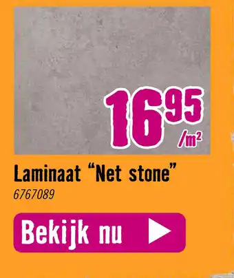 Hornbach Laminaat “Net stone aanbieding