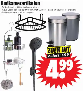 Dirk Badkamerartikelen aanbieding