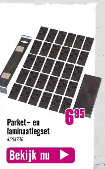 Hornbach Parket- en laminaatlegset aanbieding