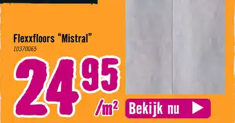 Hornbach Flexxfloors "Mistral" aanbieding