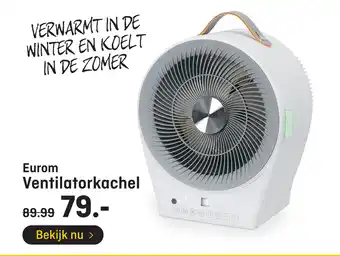 Hubo Eurom Ventilatorkachel aanbieding