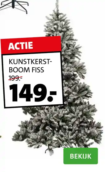 Intratuin Kunstkerst- Boom Fiss aanbieding